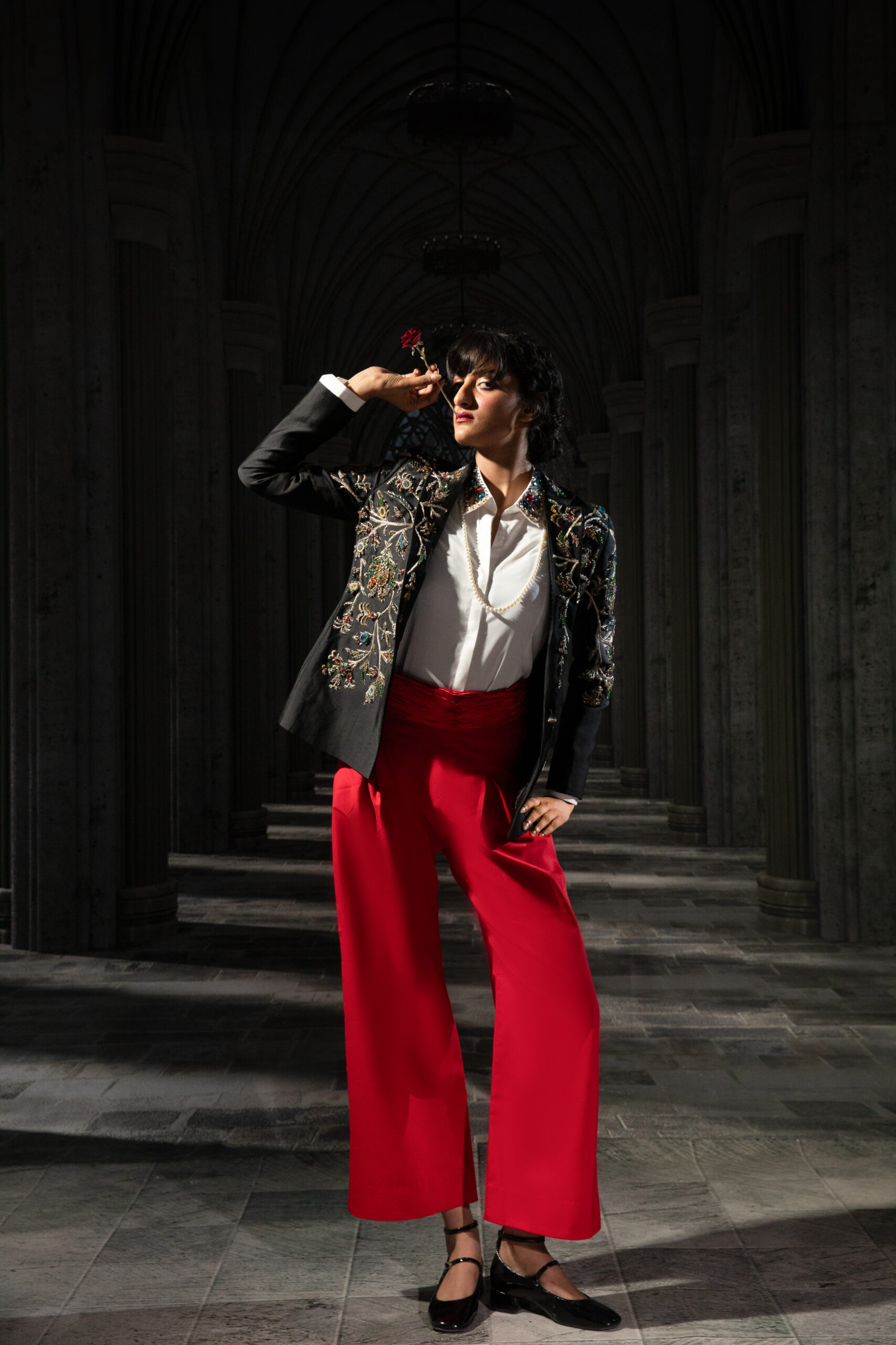 ÉTOILE collection by Nauman Arfeen is a story chosen to tell through fabric, craftsmanship, light and emotion. The Genesis is the first chapter of a five-part journey