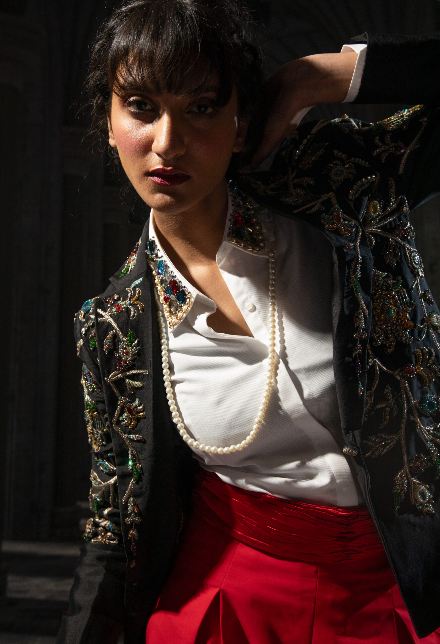 ÉTOILE collection by Nauman Arfeen is a story chosen to tell through fabric, craftsmanship, light and emotion. The Genesis is the first chapter of a five-part journey