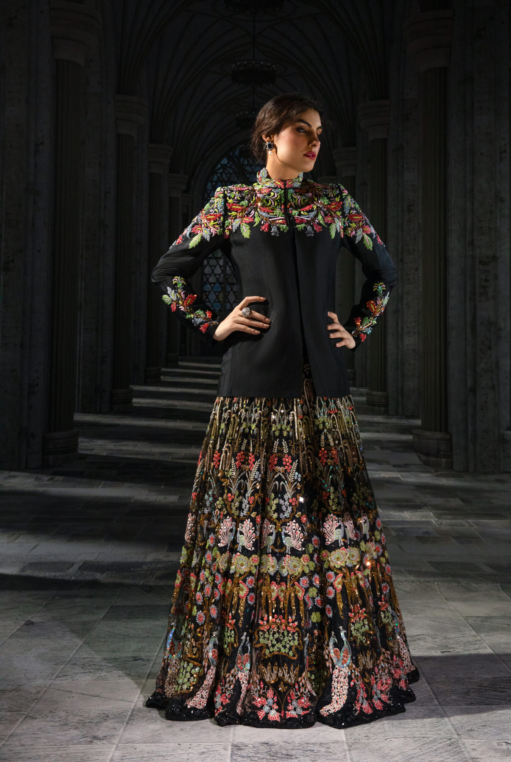 ÉTOILE collection by Nauman Arfeen is a story chosen to tell through fabric, craftsmanship, light and emotion. The Genesis is the first chapter of a five-part journey
