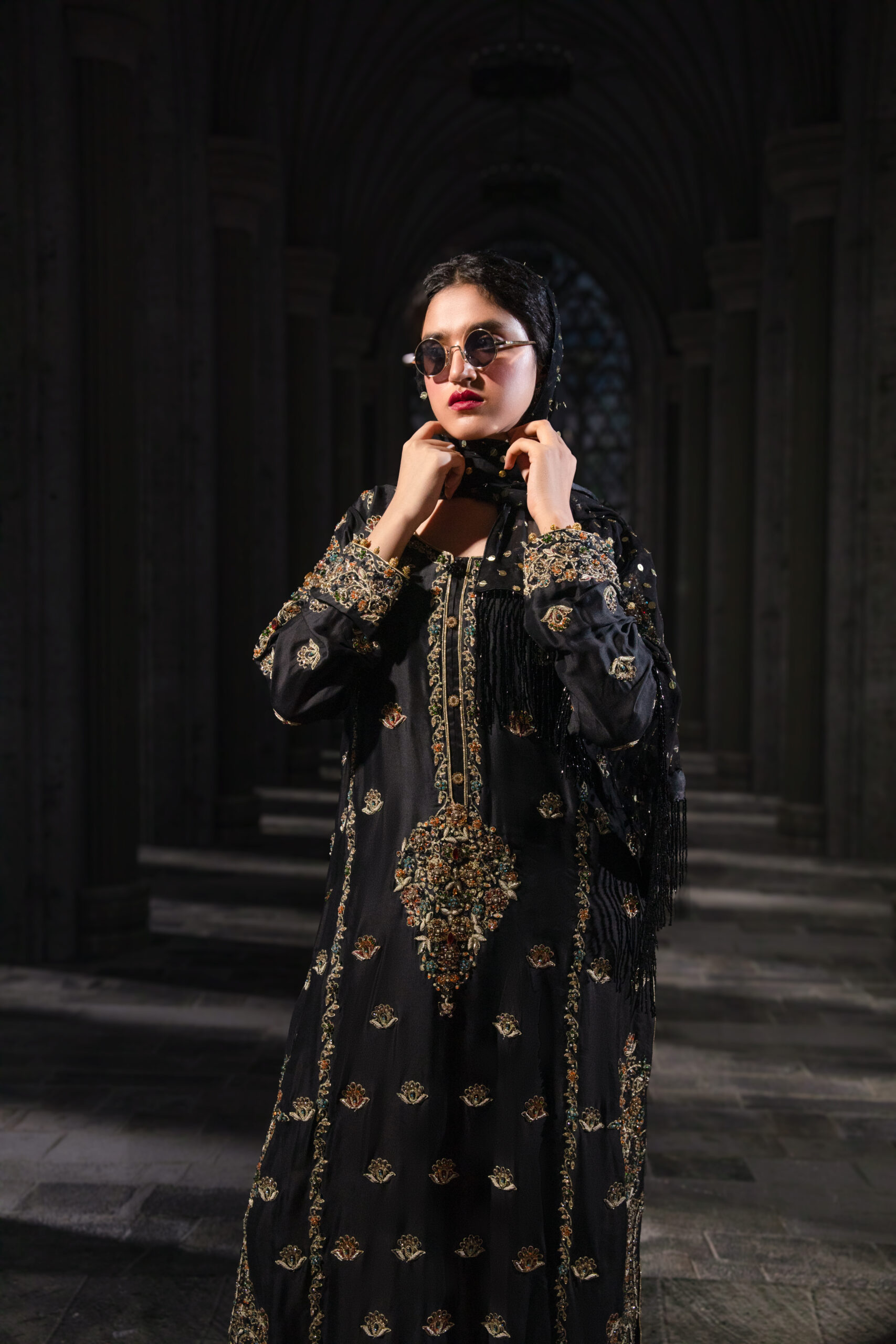 Viola Reverence Couture Dress | Naushemian ÉTOILE Couture Pakistan
