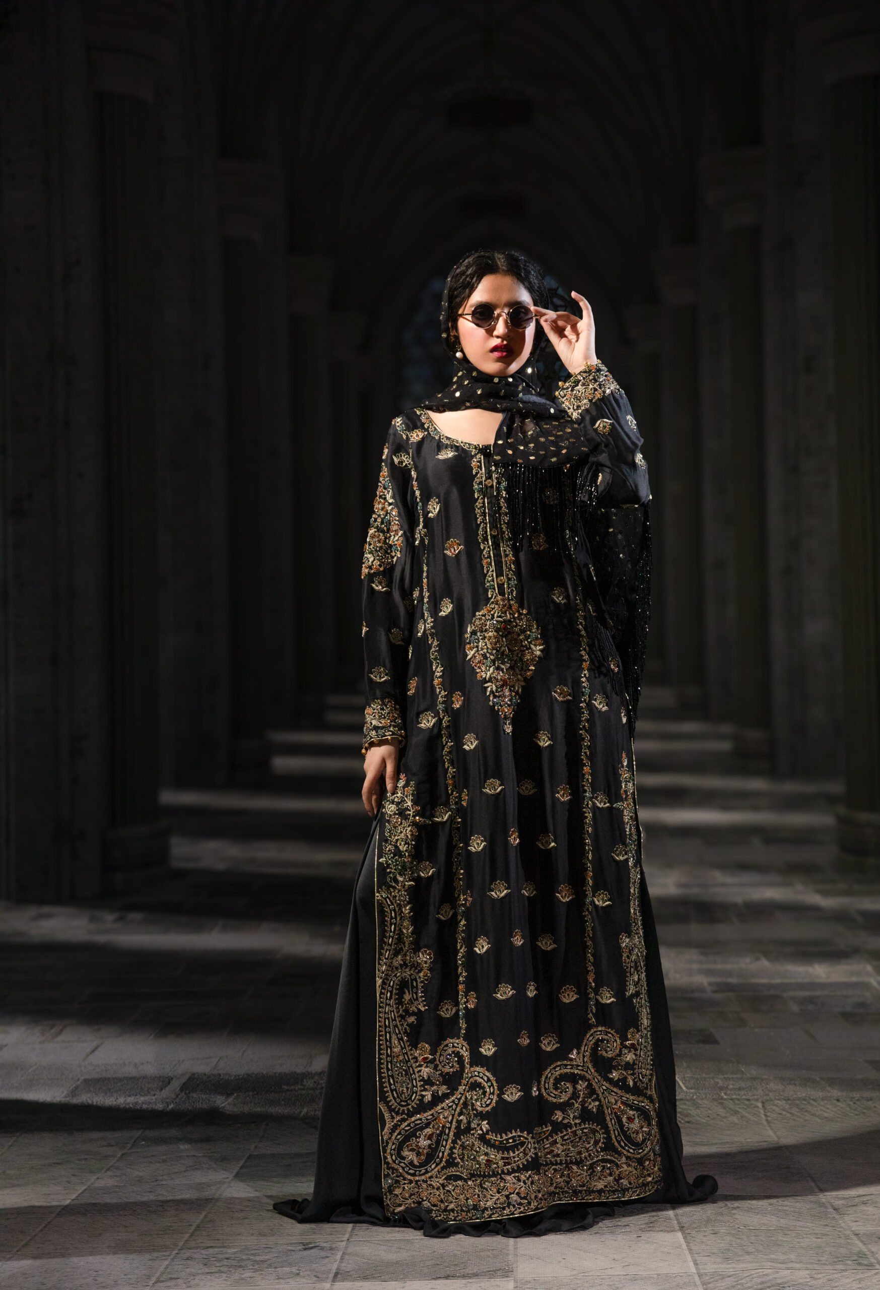 Viola Reverence Couture Dress | Naushemian ÉTOILE Couture Pakistan