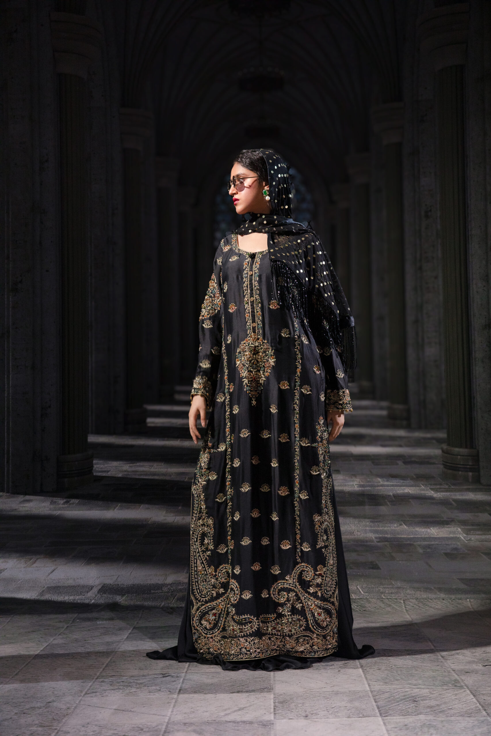 Viola Reverence Couture Dress | Naushemian ÉTOILE Couture Pakistan