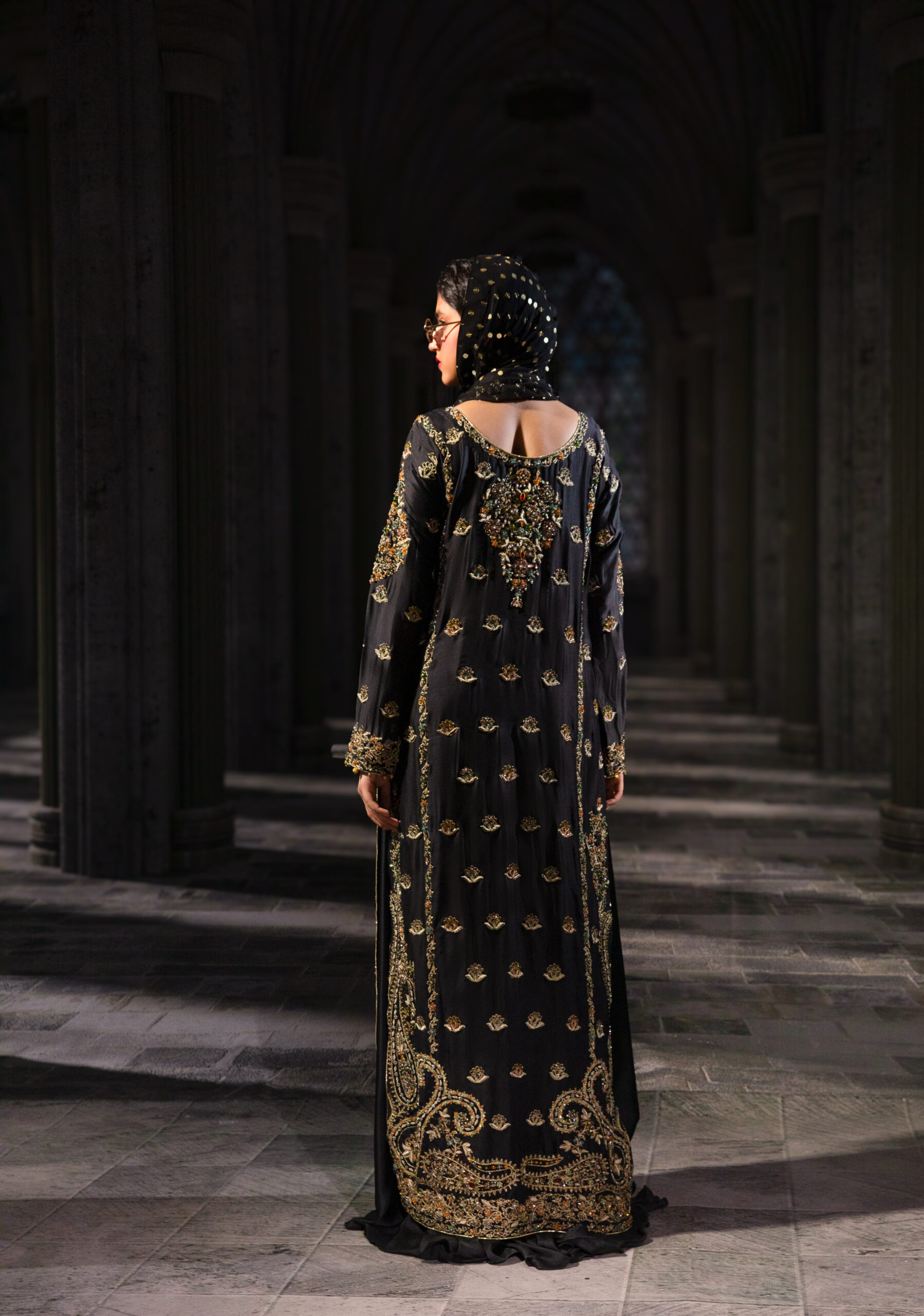 Viola Reverence Couture Dress | Naushemian ÉTOILE Couture Pakistan