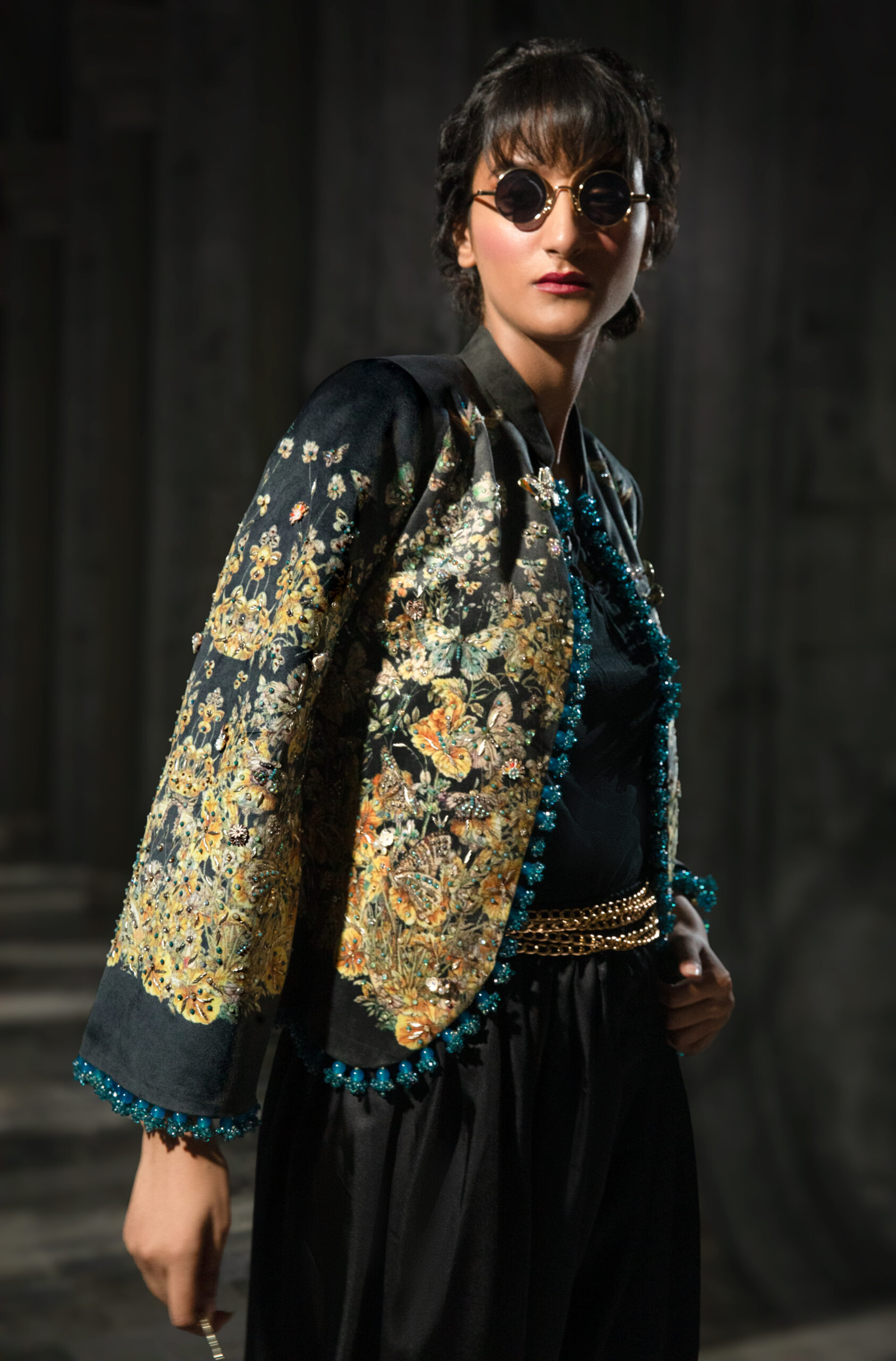 ÉTOILE collection by Nauman Arfeen is a story chosen to tell through fabric, craftsmanship, light and emotion. The Genesis is the first chapter of a five-part journey