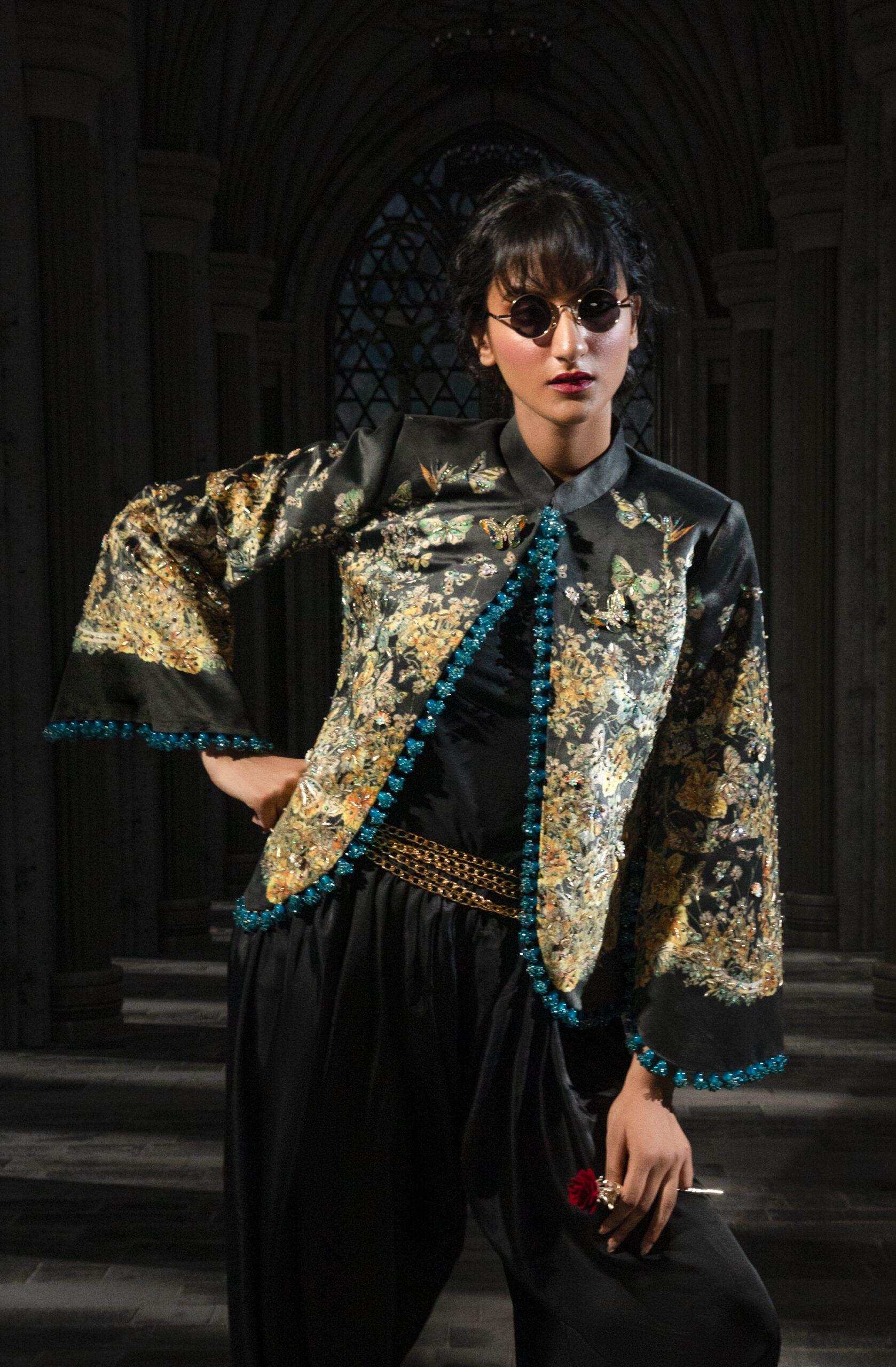 ÉTOILE collection by Nauman Arfeen is a story chosen to tell through fabric, craftsmanship, light and emotion. The Genesis is the first chapter of a five-part journey