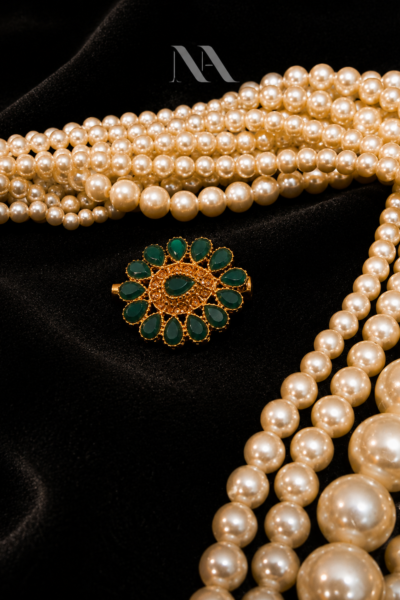 Emerald Garden Brooch