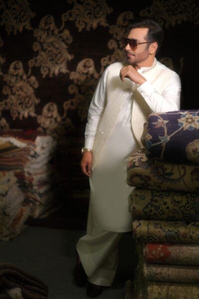 classic mens waistcoat of naushemian by nauman arfeen