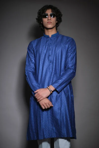 Kurta for men - Buy Blue Kurta - Buy Mens wear kurta