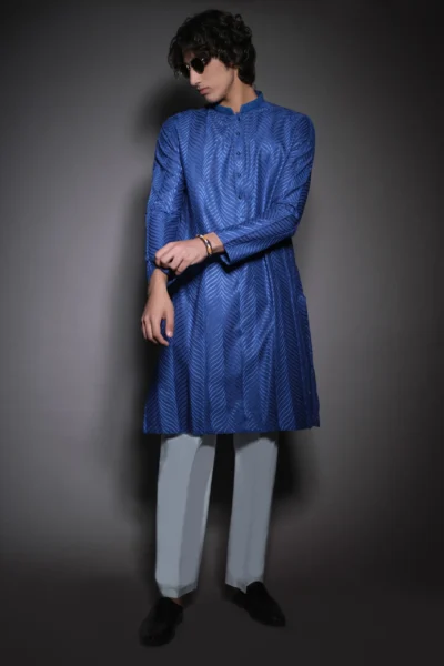 Kurta for men - Buy Blue Kurta - Buy Mens wear kurta
