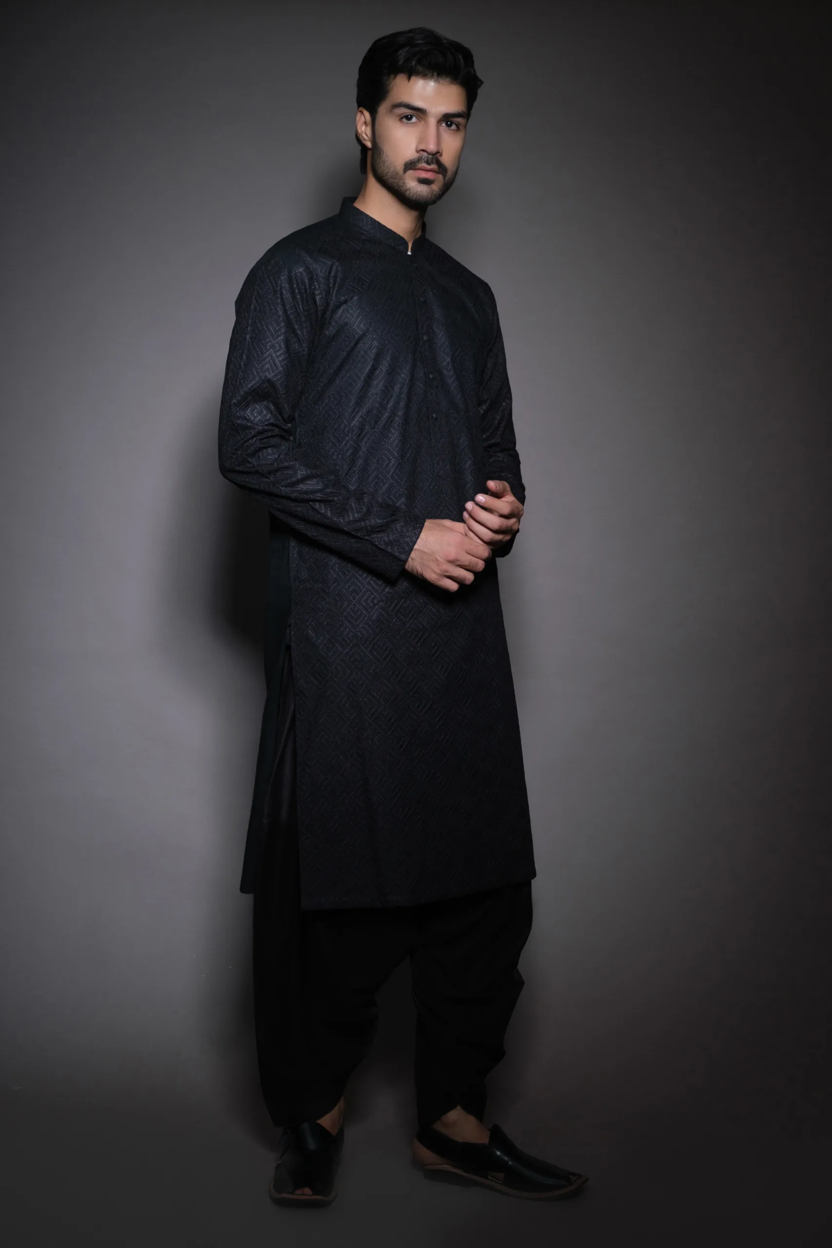 Kurta for men - Buy Black Kurta - Buy Mens wear kurta