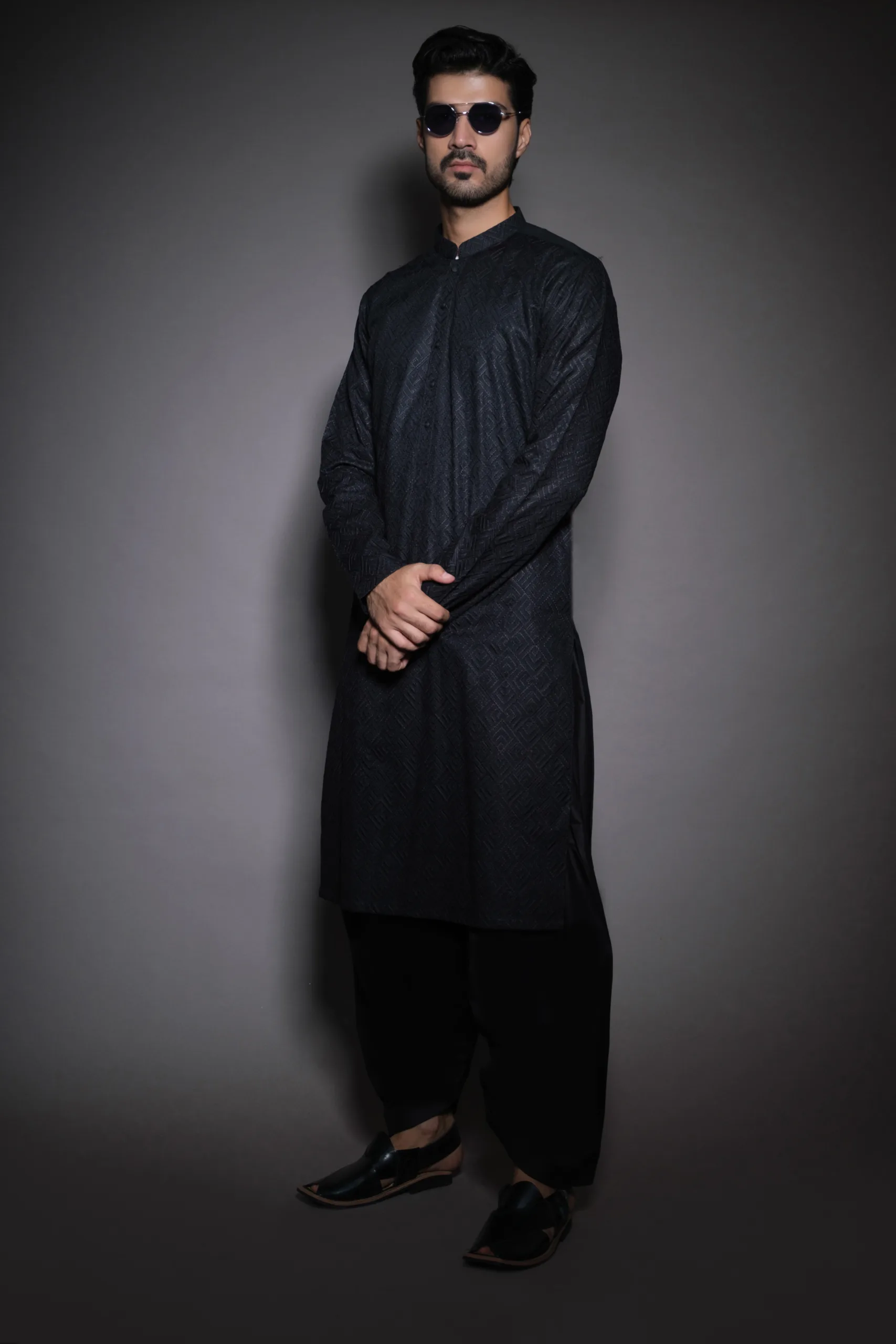 Kurta for men - Buy Black Kurta - Buy Mens wear kurta