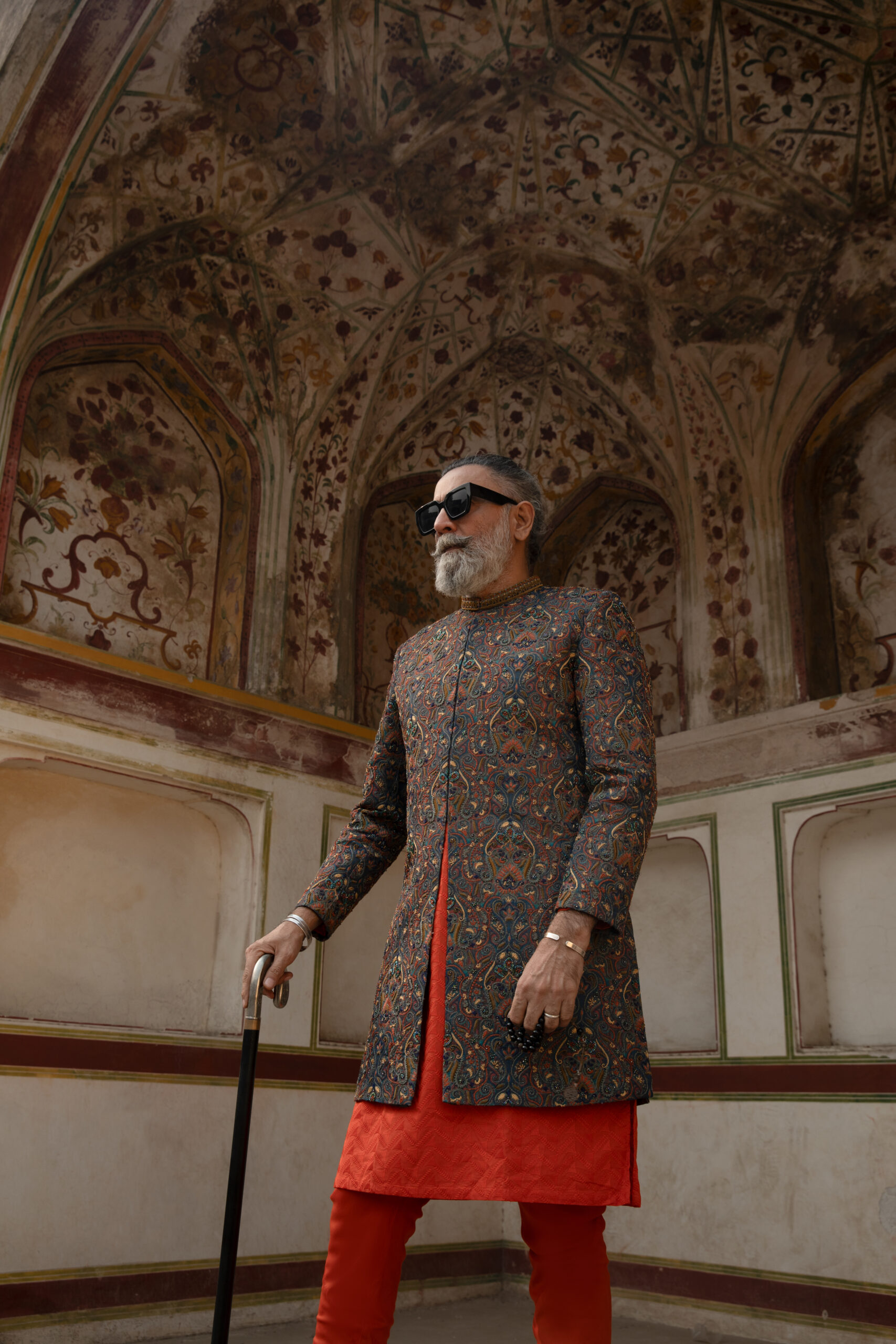 _F1A2549 Shahzad Nawaz in Nauman Arfeen Shah Fasana Royal Heritage Sherwani Lahore Shoot - Shahfasana