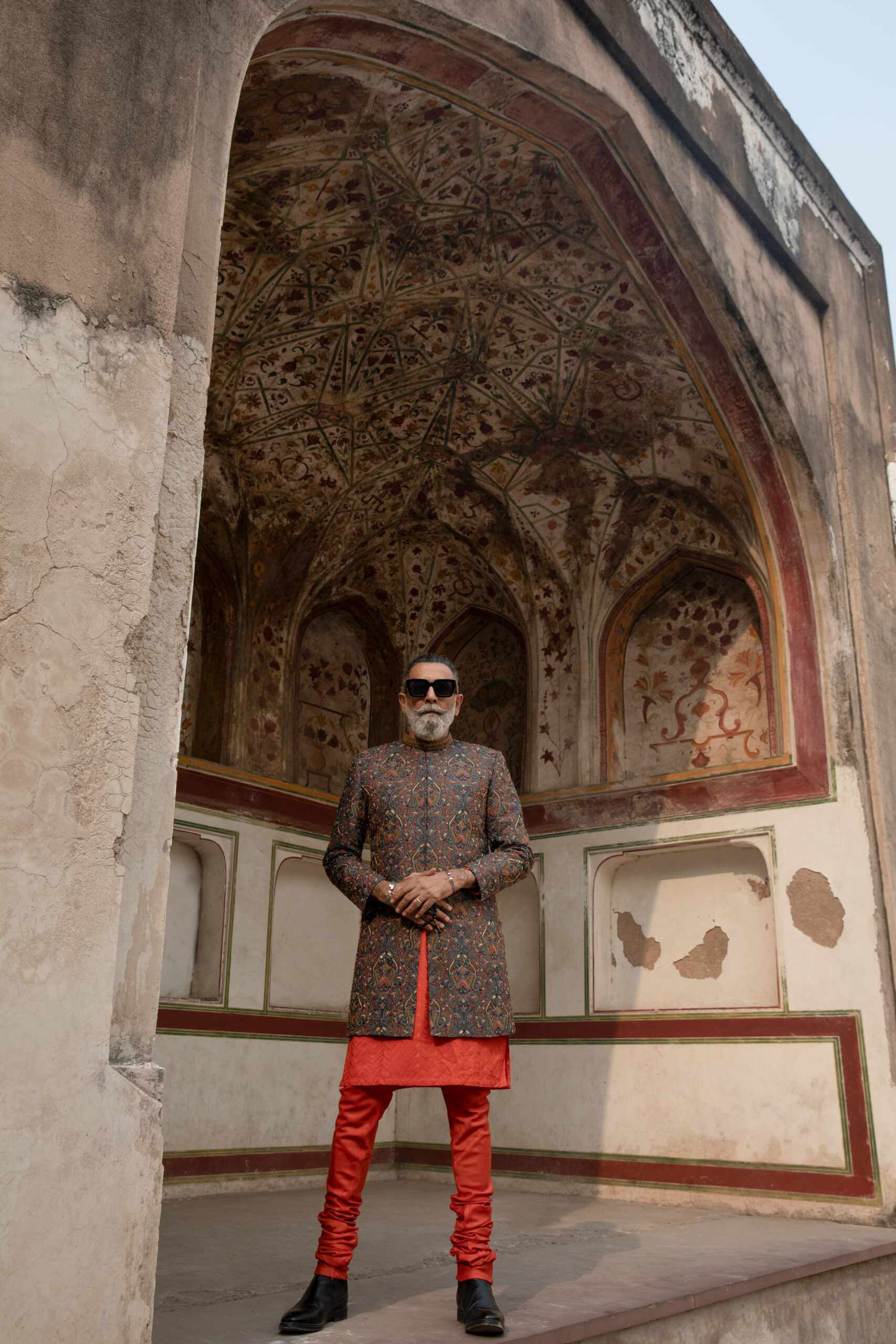 _F1A2563 Shahzad Nawaz in Nauman Arfeen Shah Fasana Royal Heritage Sherwani Lahore Shoot - Shahfasana