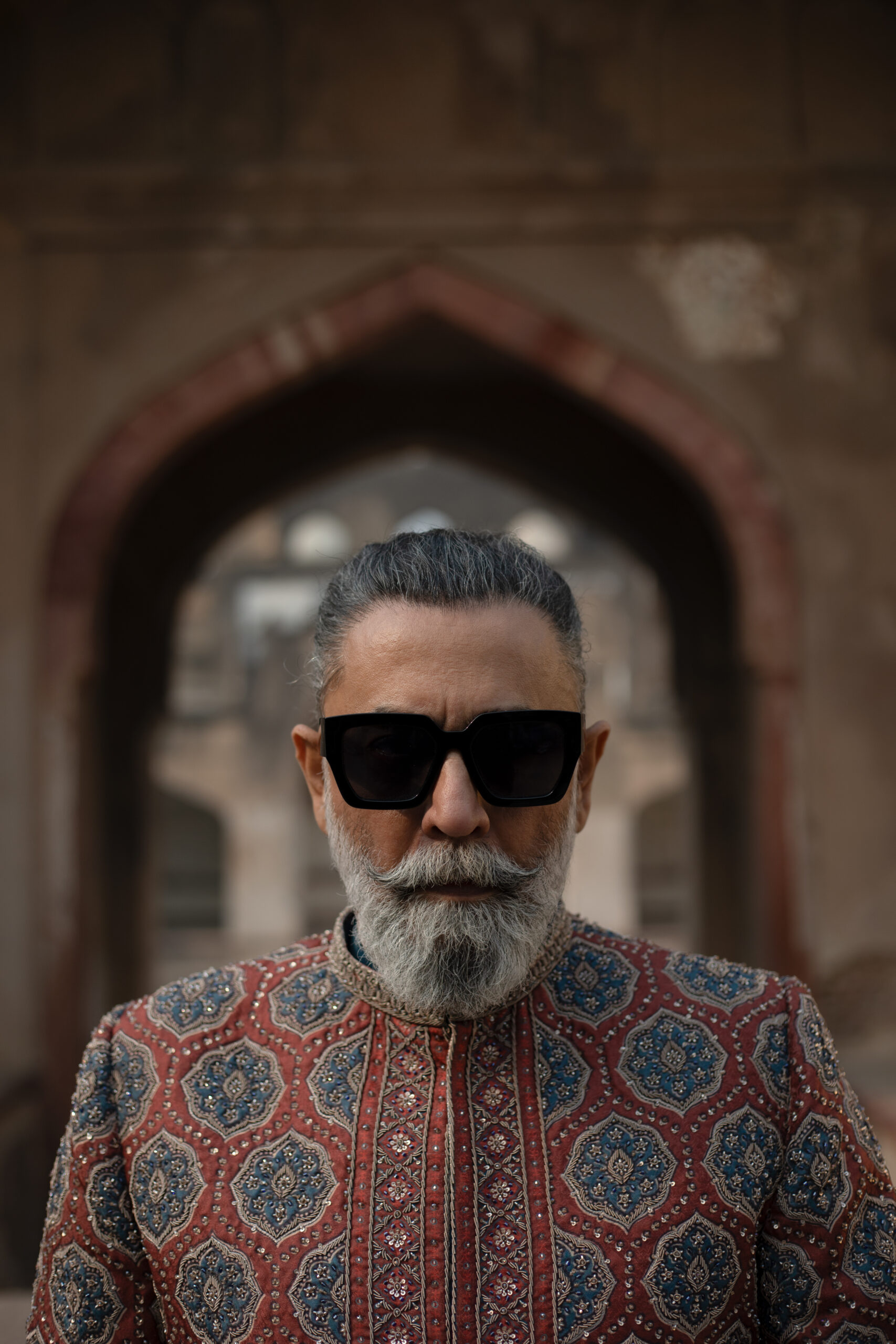 Shahzad Nawaz in Nauman Arfeen Shah Fasana Royal Heritage Sherwani Lahore Shoot