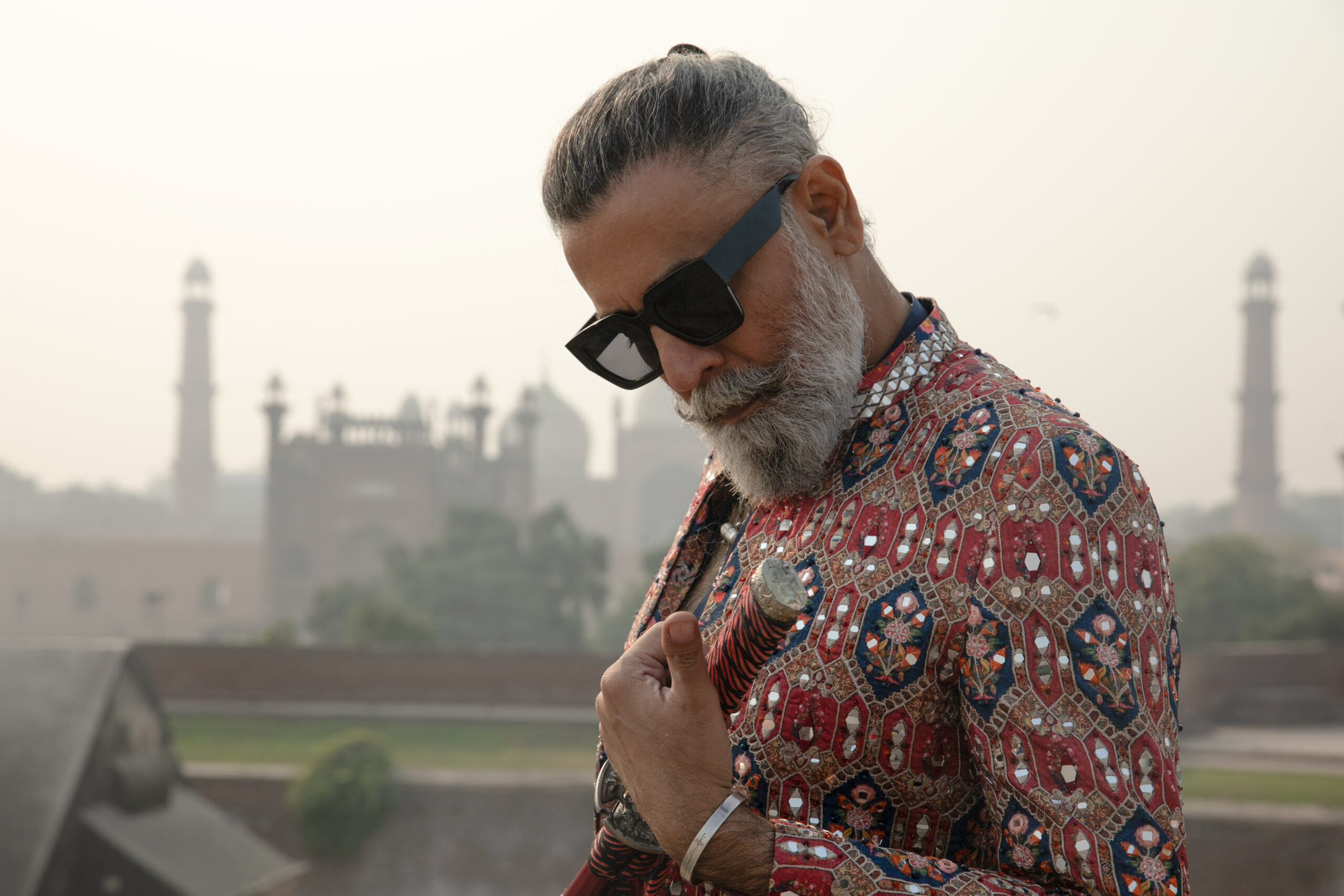 shahzad nawaz wearing best sherwani for groom by nauman arfeen