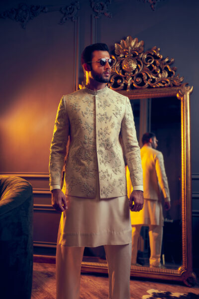 Prince Coat for Men - Waistcoat for Men - Mens Wear Sherwani for Groom