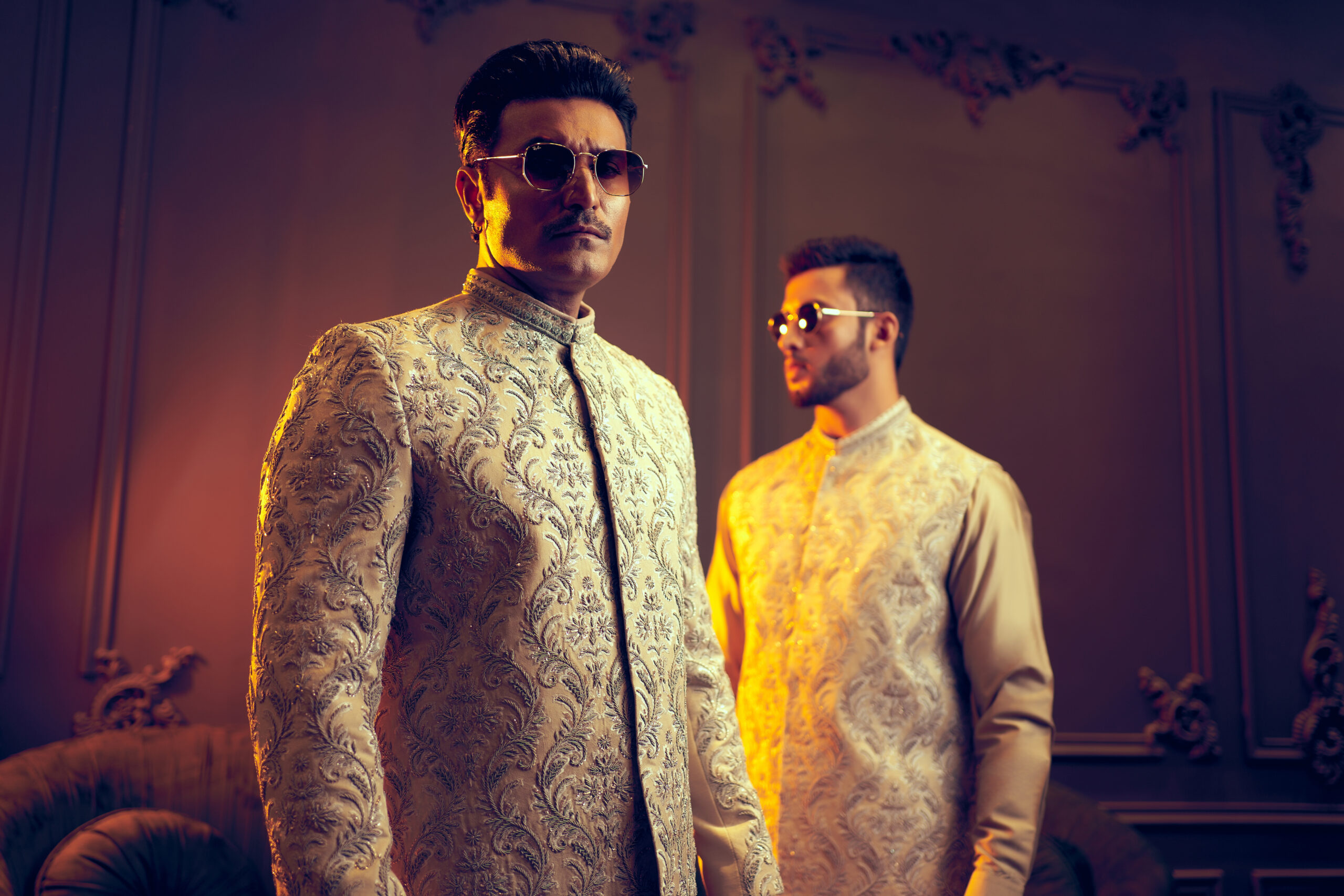 Prince Coat for Men - Waistcoat for Men - Mens Wear Sherwani for Groom