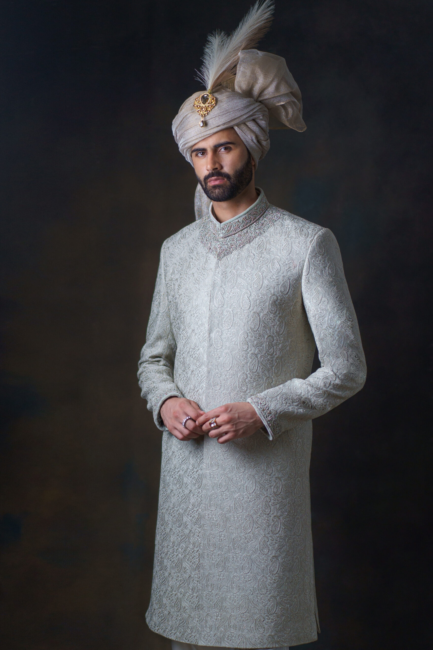 white sherwani - sherwani men - sherwani for groom - best sherwani