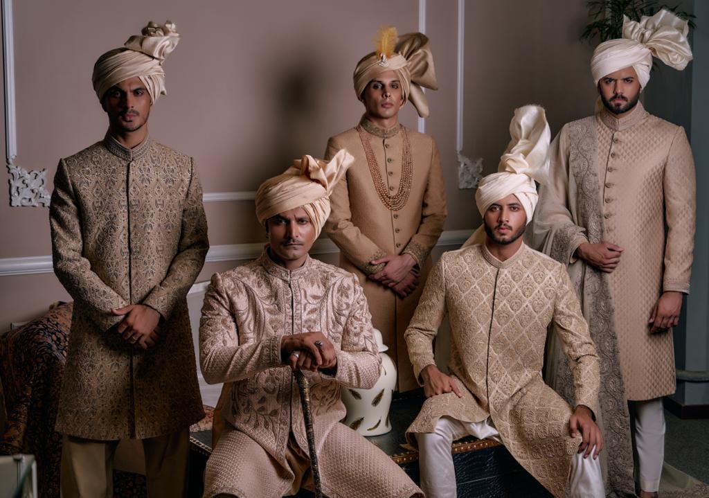 Sherwani for groom - sherwani set - sherwani prices