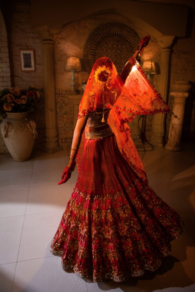 Heavy Embroidered Bridal Lehenga - best fashion designer in Pakistan - Buy Wedding Collection