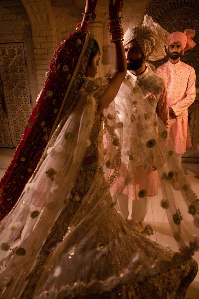 Enchanting Bridal Bliss Lehenga for Bride - Wedding Dresses - Buy wedding dresses for bride and groom