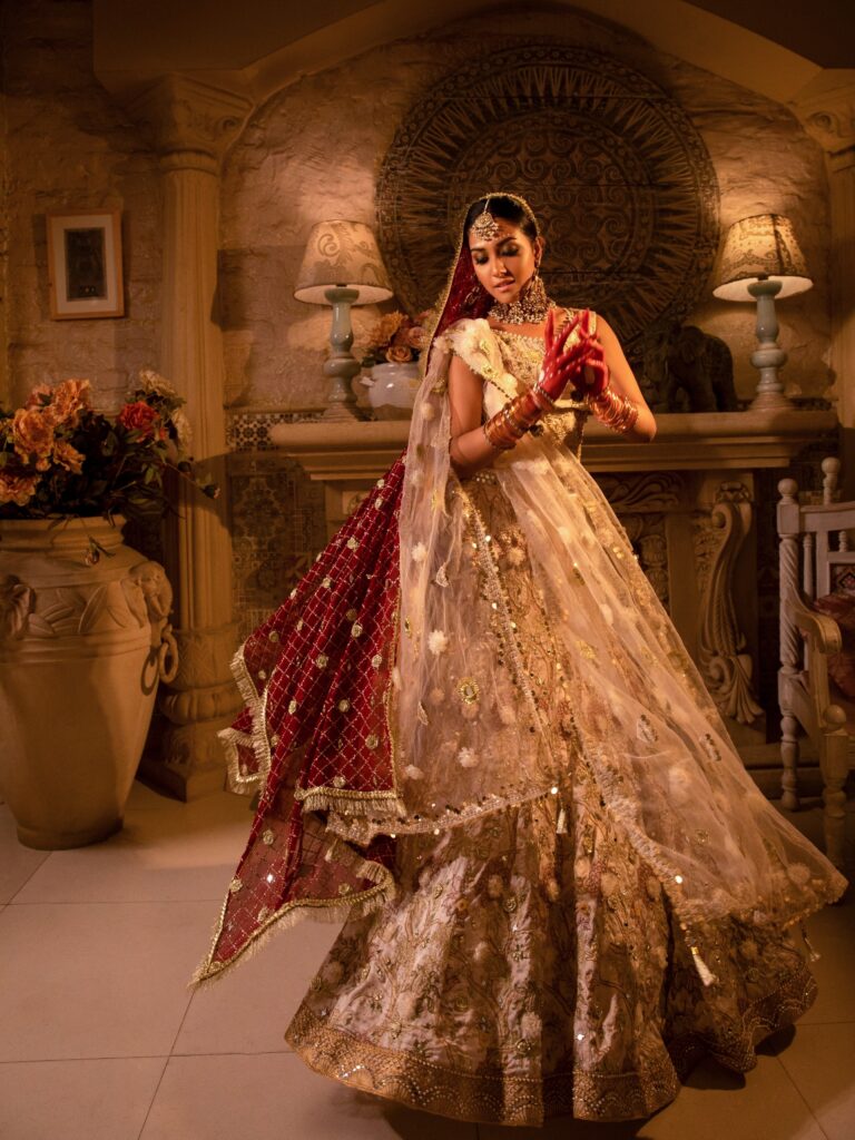 Enchanting Bridal Bliss Lehenga for Bride - Wedding Dresses - Buy wedding dresses for bride and groom shadmani wedding Collection