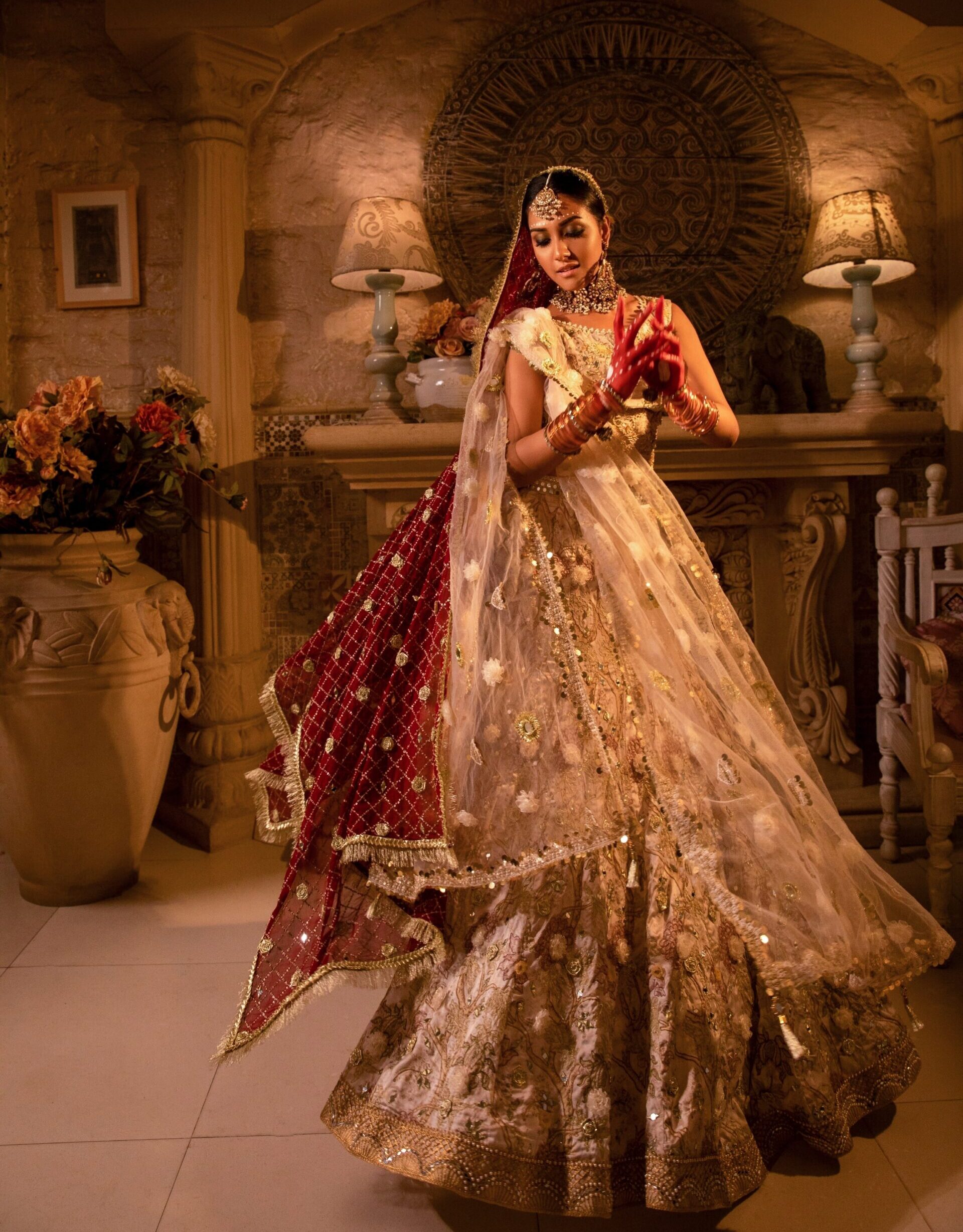 Enchanting Bridal Bliss Lehenga for Bride - Wedding Dresses - Buy wedding dresses for bride and groom - BRIDAL DRESSES OF NAUSHEMIAN BY NAUMAN ARFEEN