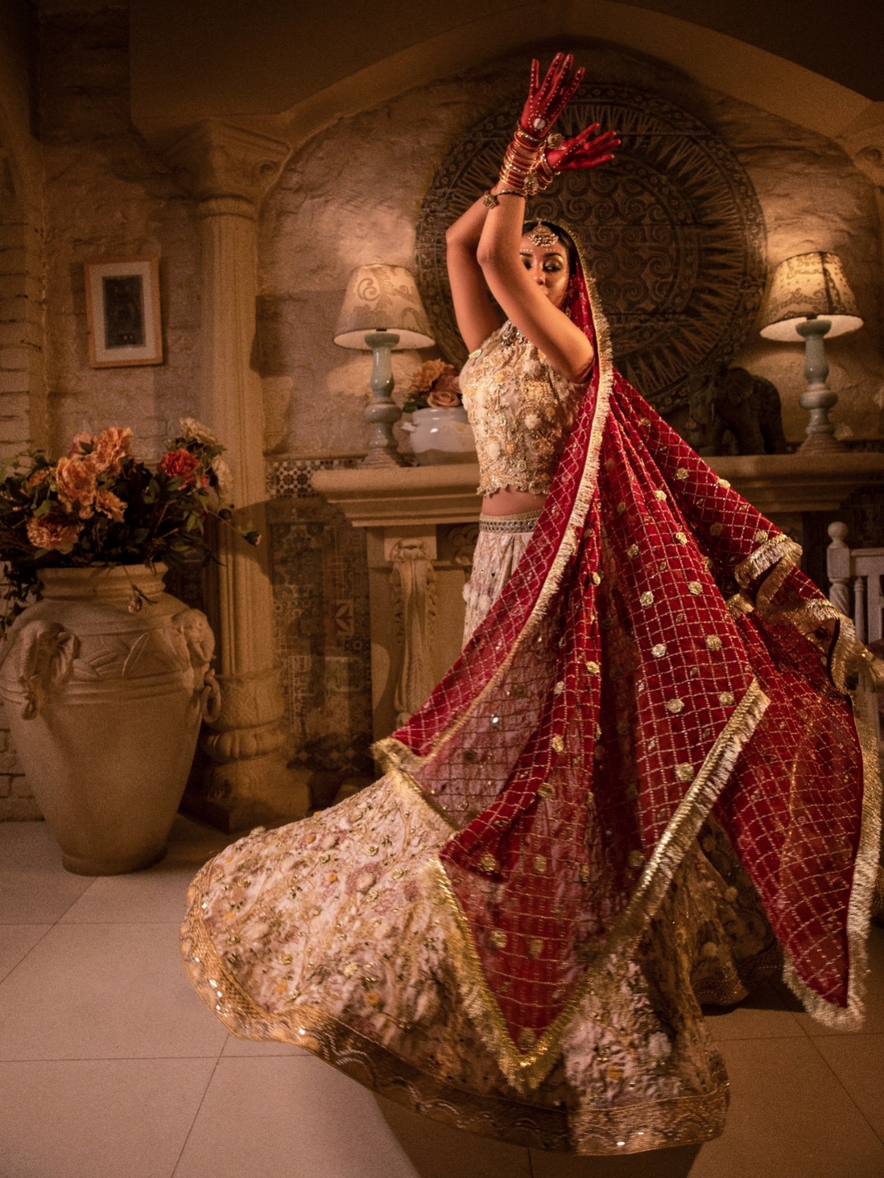 Enchanting Bridal Bliss Lehenga - Womens Bridal - pakistani bridal dresses- bridal lehenga