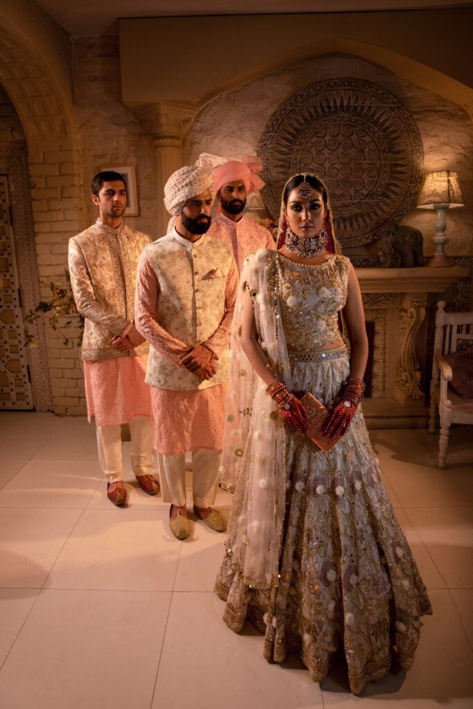 Enchanting Bridal Bliss Lehenga for Bride - Wedding Dresses - Buy wedding dresses for bride and groom shadmani wedding Collection