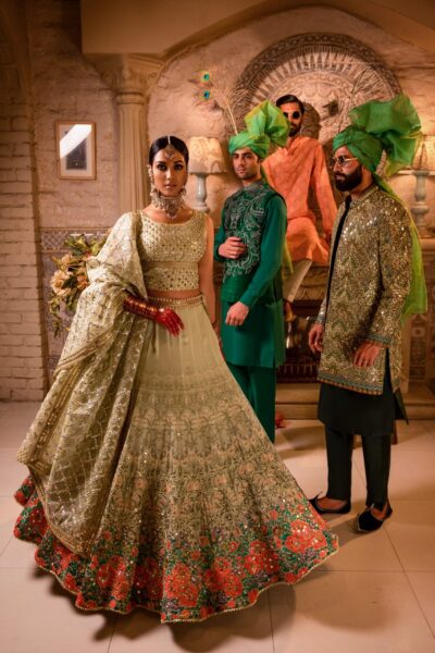 Purple bridal lehenga - Womens Bridal - pakistani bridal dresses- bridal lehenga