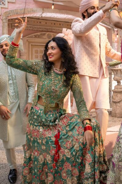 traditional pakistani bridal dress - traditonal pakistani mehendi dress