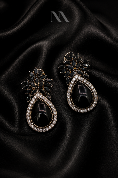 dark charm studs